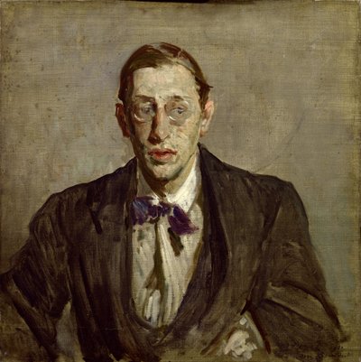 Study for a Portrait of Igor Stravinsky by Jacques Emile Blanche